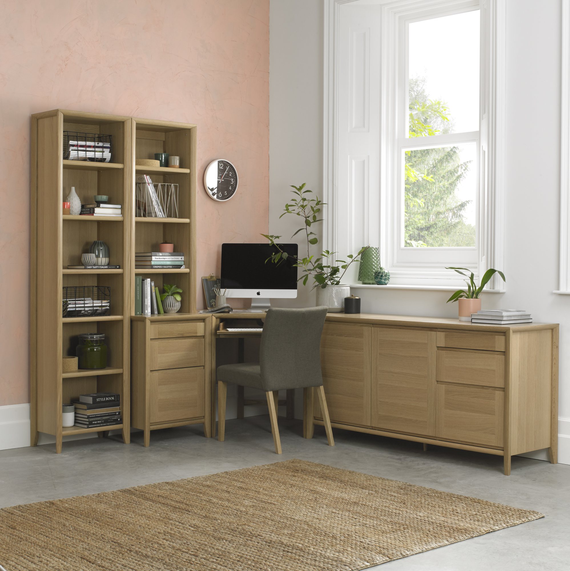 Jasper - Oak Narrow Top Unit