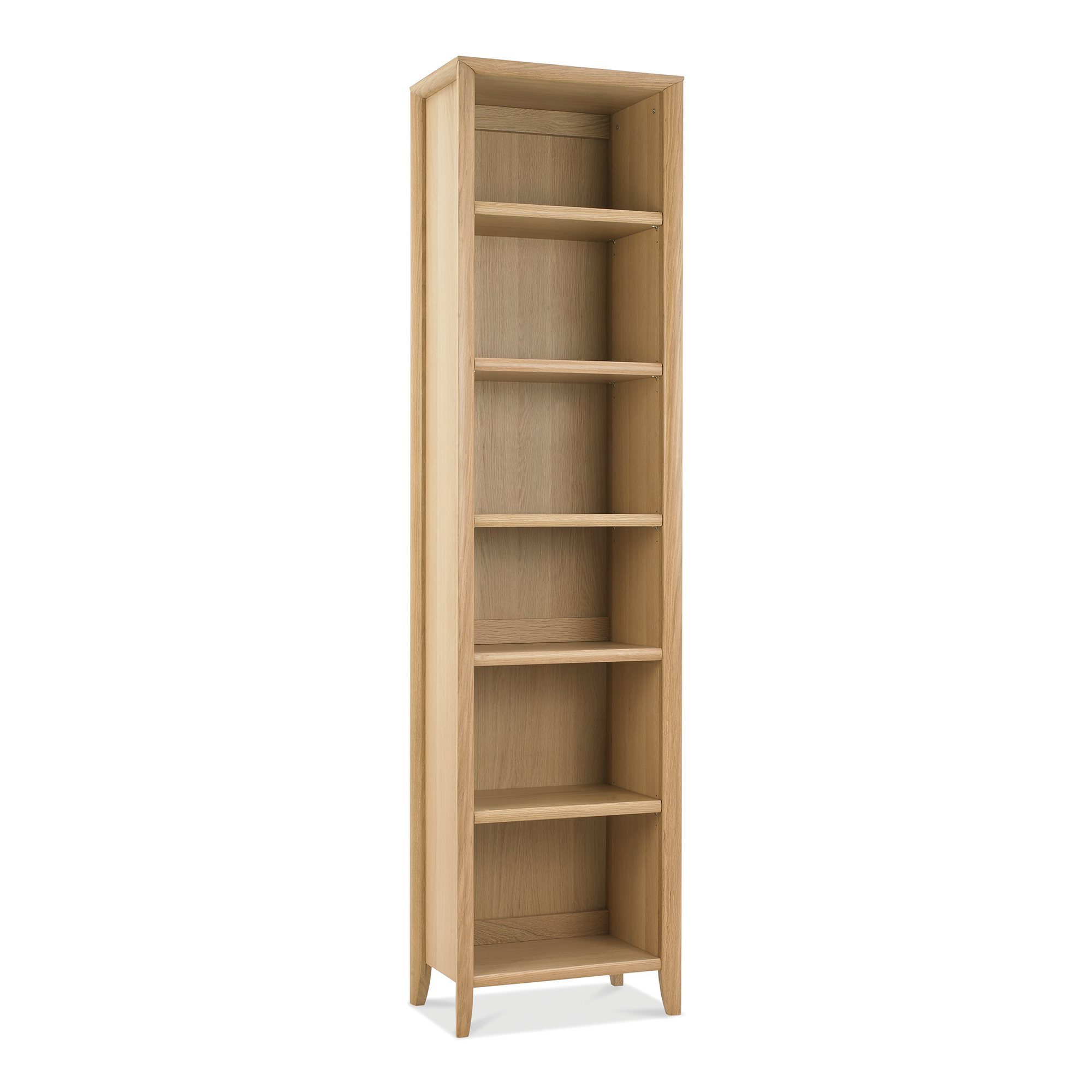 Jasper - Oak Narrow Bookcase