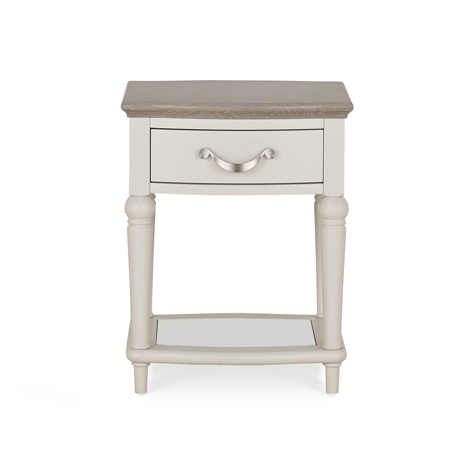 Miller - Grey Washed Oak Lamp Table