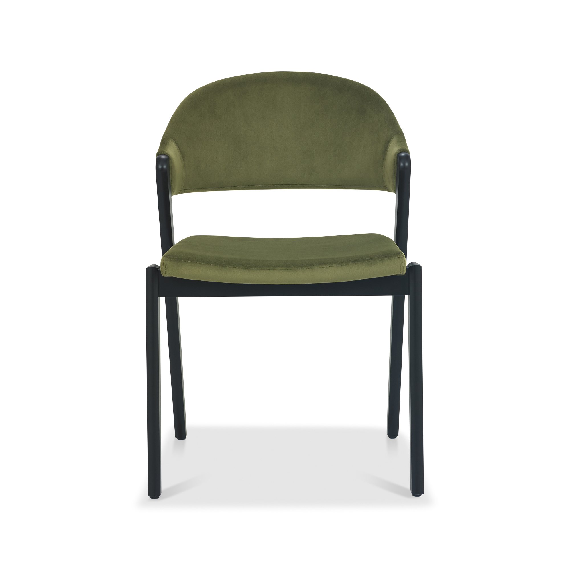 Rosen - Peppercorn Dining Chair in Cedar Velvet (Pair)