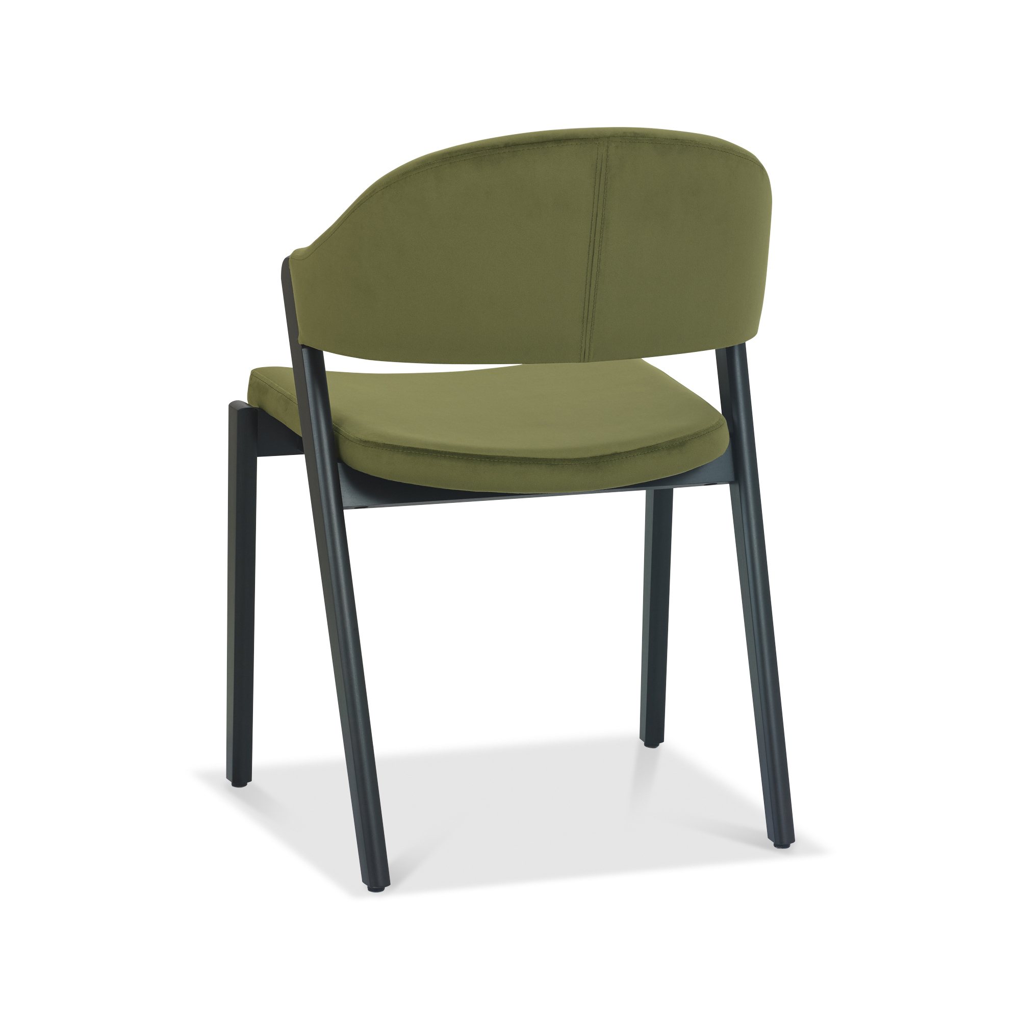 Rosen - Peppercorn Dining Chair in Cedar Velvet (Pair)