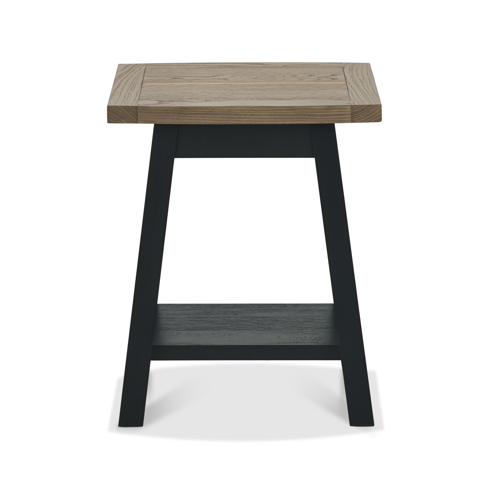 Rosen - Weathered Oak Lamp Table