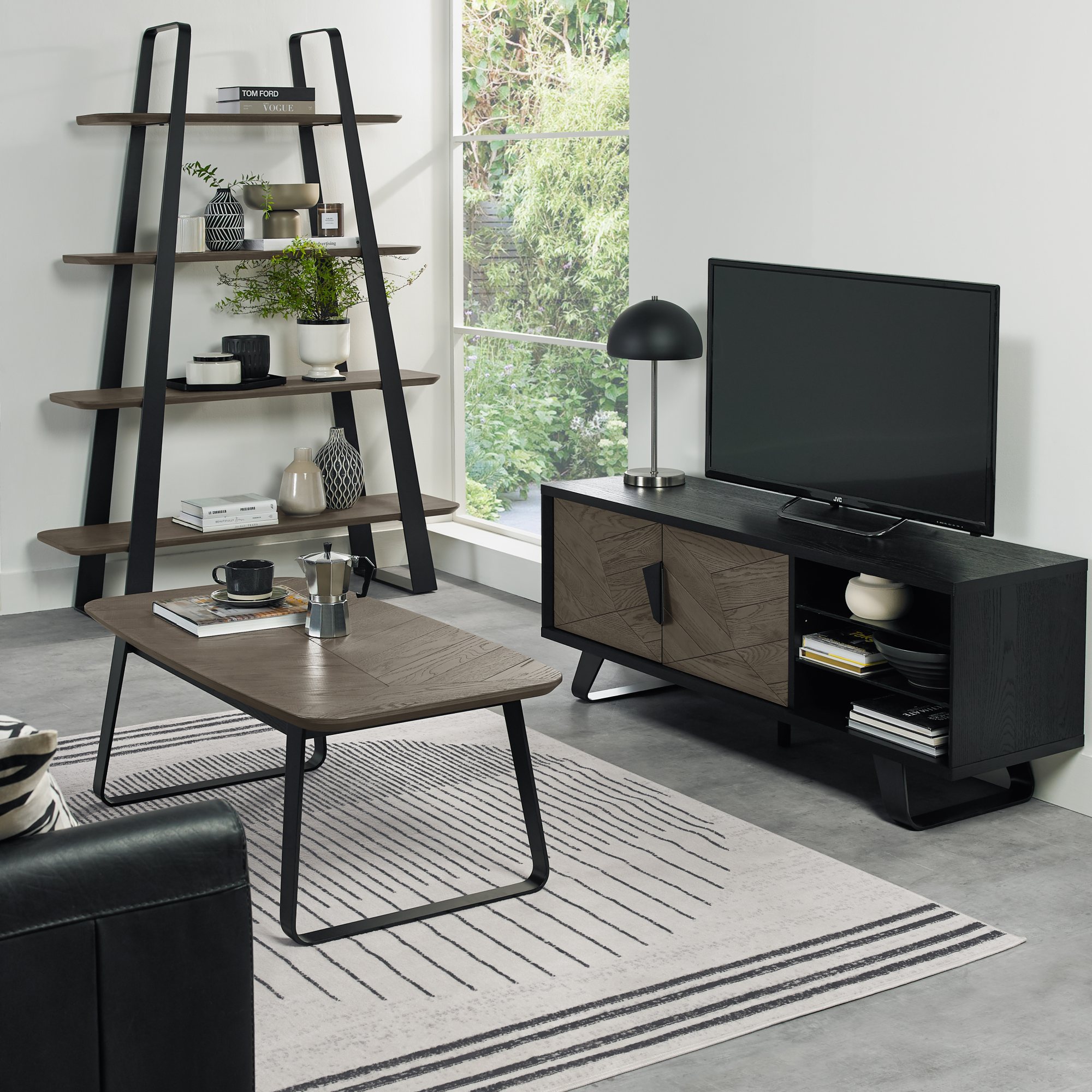 Castello - Weathered Oak Media Unit