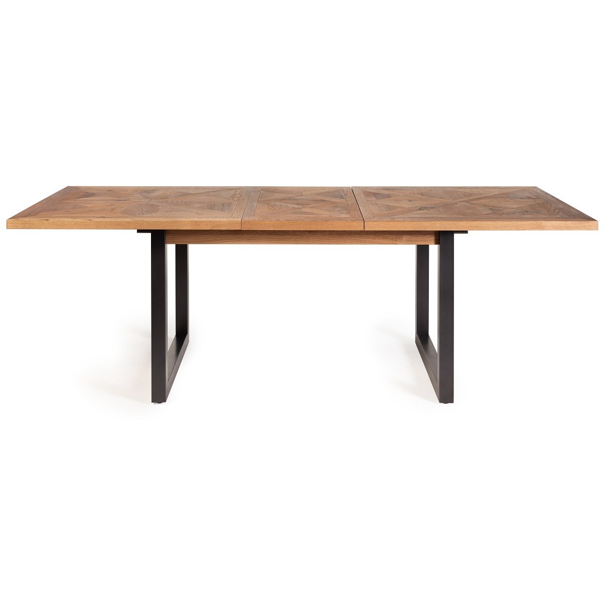 Lowry - Rustic Oak 6-8 Seater Extendable Dining Table