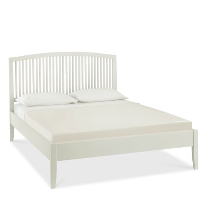 Palmer Soft Grey Slatted Bedstead Small Double 122cm