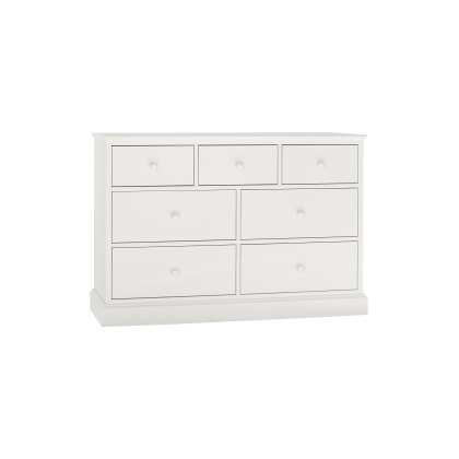 Palmer White 3+4 Drawer Chest