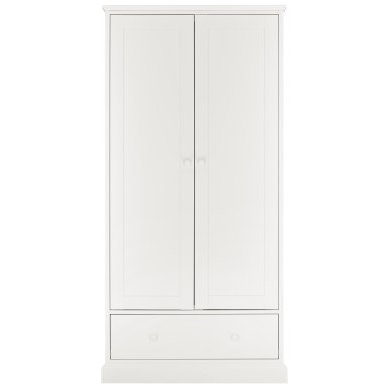 Palmer White Double Wardrobe