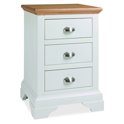 Colman Two Tone 3 Drawer Nightstand