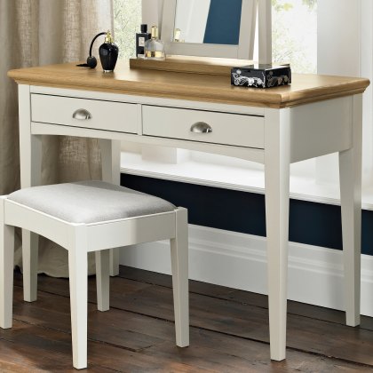 Colman Soft Grey & Pale Oak Dressing Table