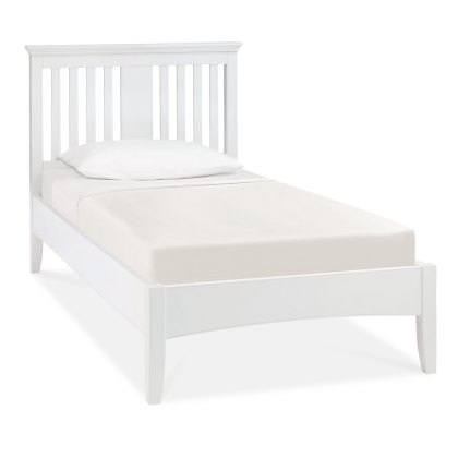 Colman White Bed Frame Single 90cm