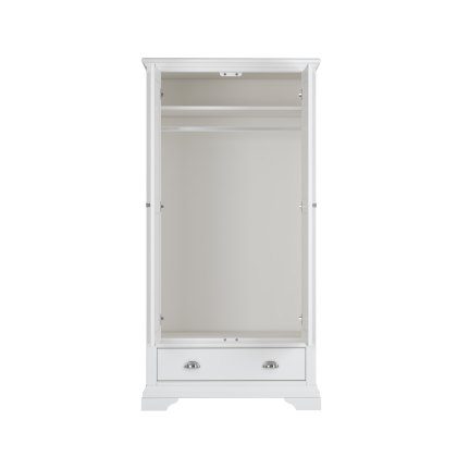 Colman White Double Wardrobe