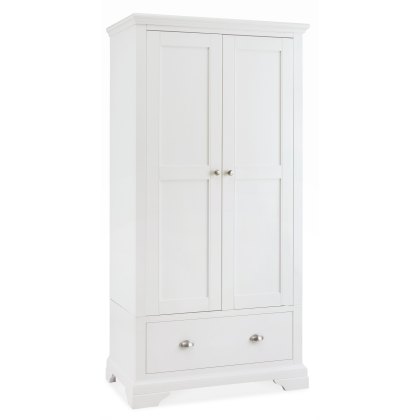 Colman White Double Wardrobe