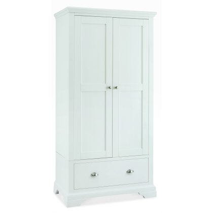 Colman White Double Wardrobe