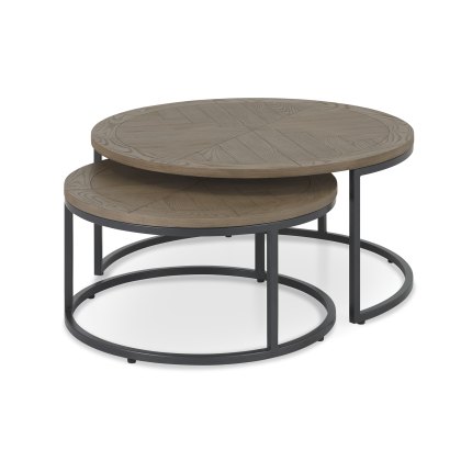 Lloyd Weathered Ash Coffee Nest of Tables