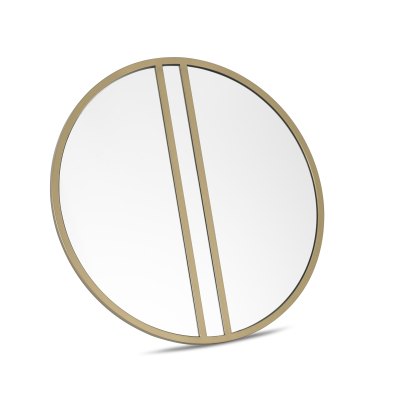 Lloyd Satin Brass Mirror