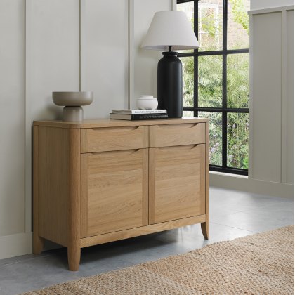 Rushbury Oak Narrow Sideboard