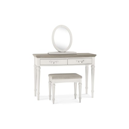 Miller Grey Washed Oak & Soft Grey Dressing Table Set