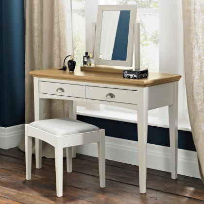 Colman Soft Grey & Pale Oak Dressing Table Set