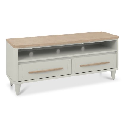 Norman Scandi Oak & Soft Grey Entertainment Unit