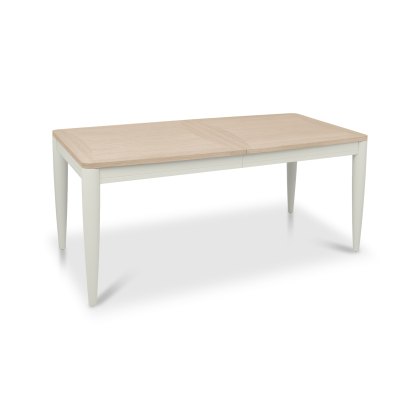 Norman Scandi Oak & Soft Grey 6-8 Extension Dining Table