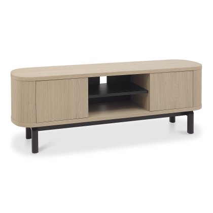 Astra Scandi Oak & Peppercorn Entertainment Unit
