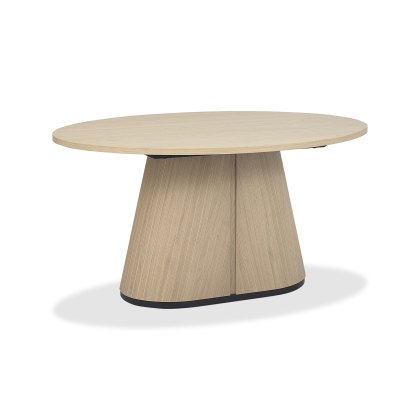 Astra Scandi Oak & Peppercorn 4 Seater Table