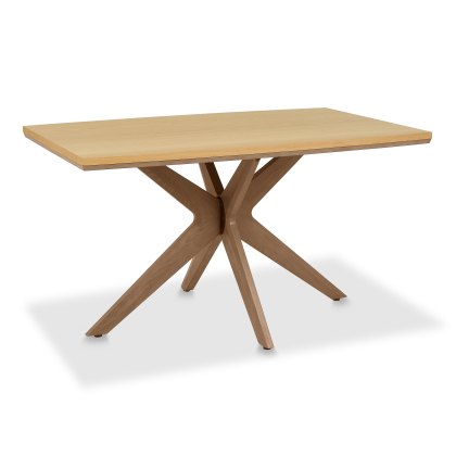 Henley Oak & Light Weathered Oak 4 Seater Table