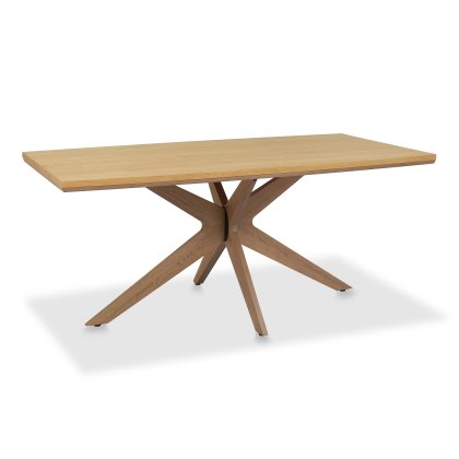 Henley Oak & Light Weathered Oak 6 Seater Table
