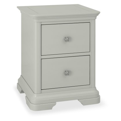 Amara - Blue Grey 2 Drawer Bedside Table Amara - Blue Grey 2 Drawer Bedside Table