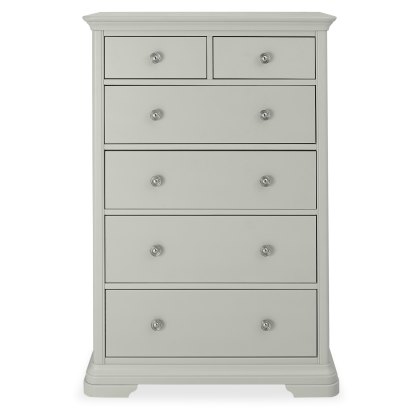Amara - Blue Grey 6 Drawer Tall Chest Amara - Blue Grey 6 Drawer Tall Chest