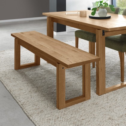 Alto - Rustic Oak Dining Bench Alto - Rustic Oak Dining Bench