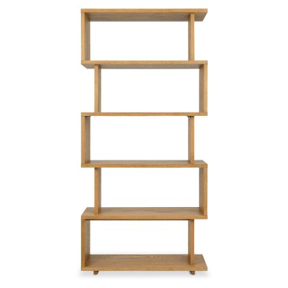 Alto - Rustic Oak Open Display Unit