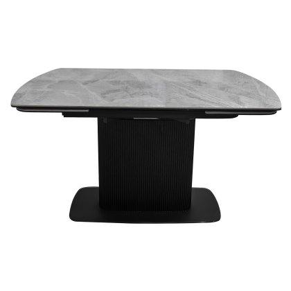 Verona - Grey Ceramic 4-6 Seater Extendable Dining Table