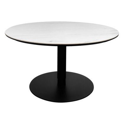 Modus - White Ceramic Gas Lift Coffee Table