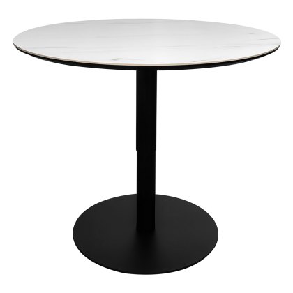 Modus - White Ceramic Gas Lift Coffee Table