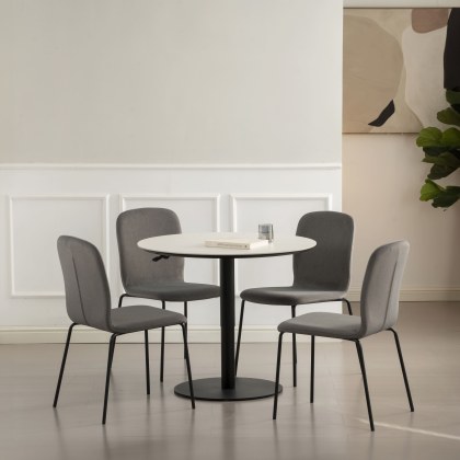 Modus - White Ceramic Adjustable Height Coffee Table Modus - White Ceramic Adjustable Height Coffee Table
