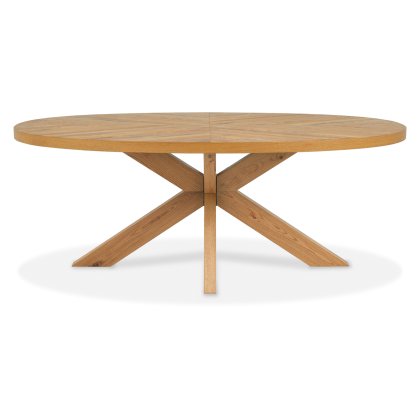 Bosco - Rustic Oak Large 6 Seater Wooden Dining Table Bosco - Rustic Oak Large 6 Seater Wooden Dining Table