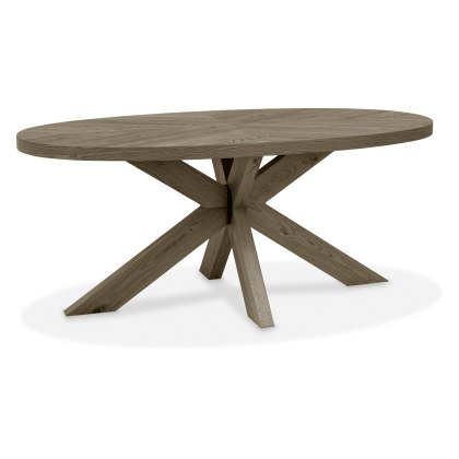 Bosco - Fumed Oak Small 6 Seater Wooden Dining Table Bosco - Fumed Oak Small 6 Seater Wooden Dining Table