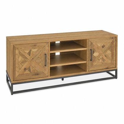 Lowry - Rustic Oak Media Unit Lowry - Rustic Oak Media Unit