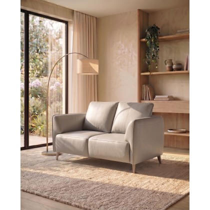 Atlas - 2 Seater Sofa in Light Grey Atlas - 2 Seater Sofa in Light Grey
