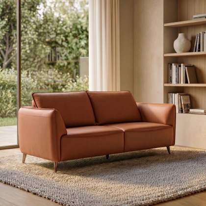Atlas - 3 Seater Sofa in Tan Atlas - 3 Seater Sofa in Tan