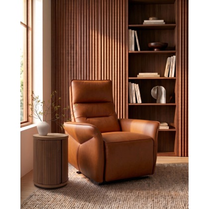 Enzo - Power Recliner Armchair in Tan Enzo - Power Recliner Armchair in Tan