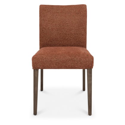Alto - Dark Oak Dining Chair in Auburn Fabric (Pair) Alto - Dark Oak Dining Chair in Auburn Fabric (Pair)