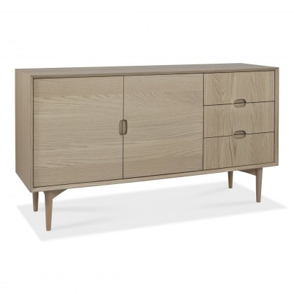 Johansen Scandi Oak Wide Sideboard