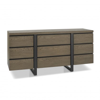 Turner Weathered Oak Wide Sideboard