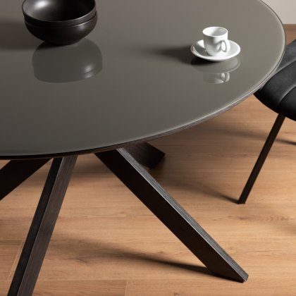 Dining table 4 on sale seater round shape