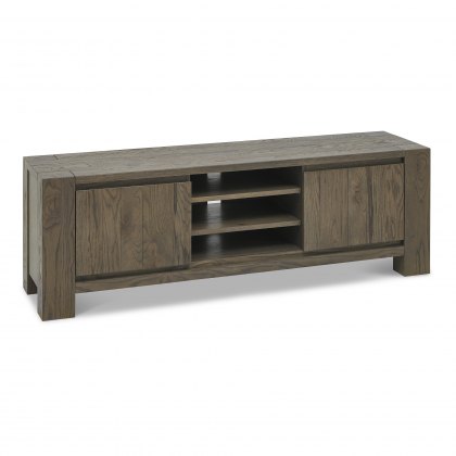 Constable Fumed Oak Entertainment Unit