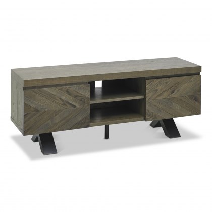 Bosco Fumed Oak Entertainment Unit