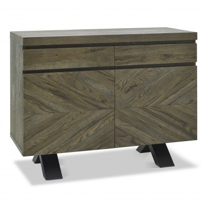 Bosco Fumed Oak Narrow Sideboard