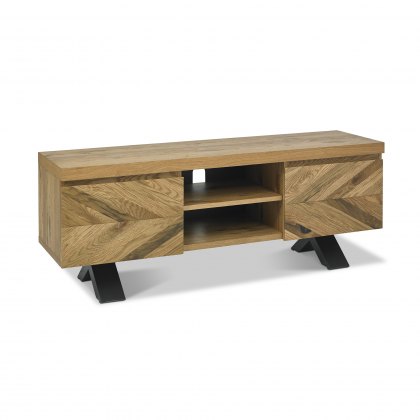 Bosco Rustic Oak Entertainment Unit